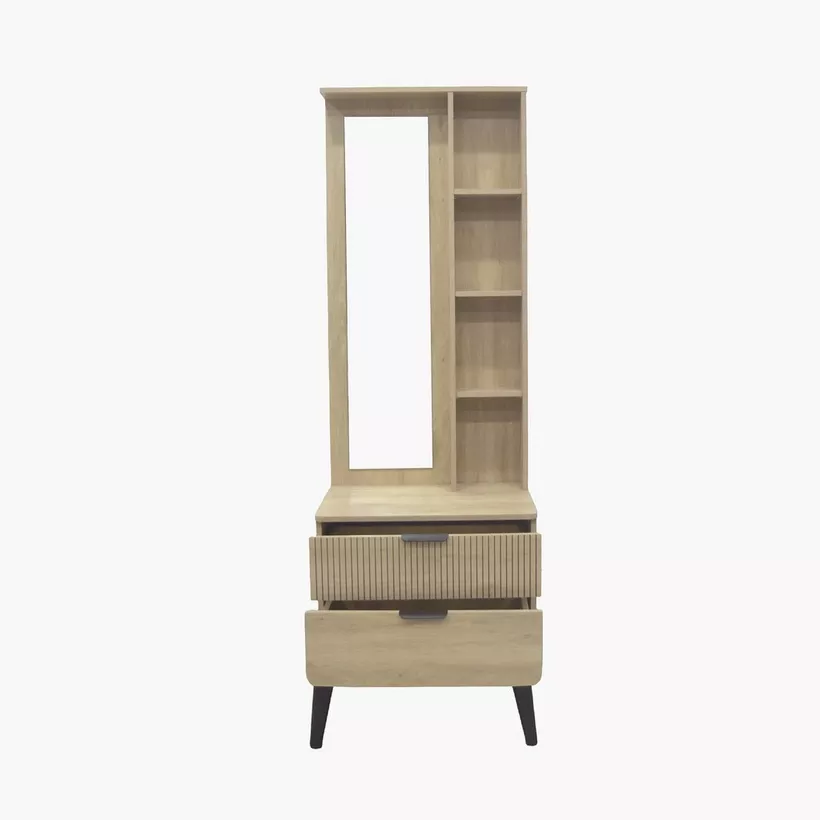 Movo Lasero 2-Drawer Dresser with 3 Open Shelf Storage - Image 3