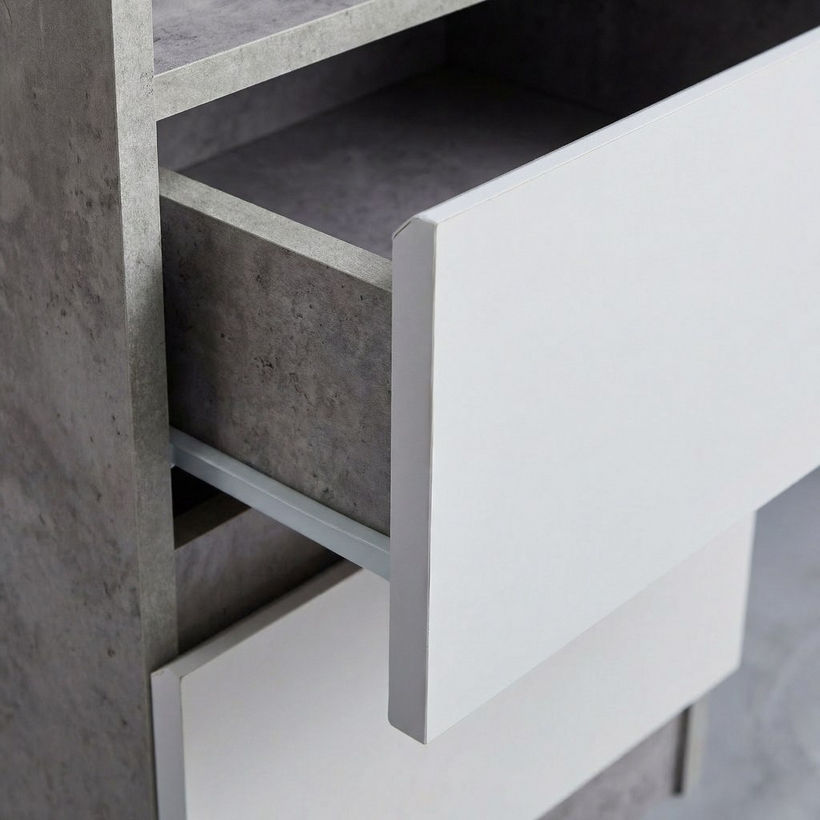 Alford Patara Nxt 2-Drawer Study Desk with Hutch - Image 4