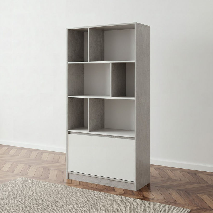 Alford Patara Nxt 3-Tier Bookcase with Drawer - Image 3