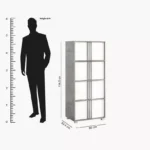 Alford Aspen Nxt 8-Door Storage Multipurpose Unit