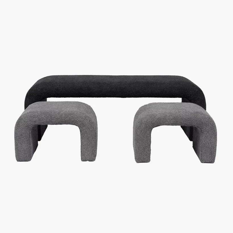 Jena Fabric Bed Bench - Set of 3 - Image 8