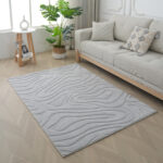 Timmy Geo Microfibre Patterned Rug - 200x300 cm