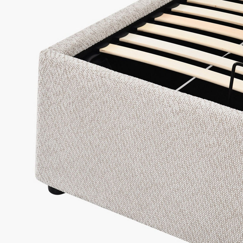 Hamburg Upholstered Hydraulic Storage Twin Bed - 120x200 cm - Image 8