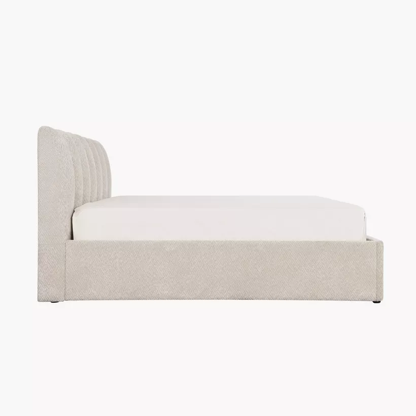 Hamburg Upholstered Hydraulic Storage King Bed - 180x200 cm - Image 10