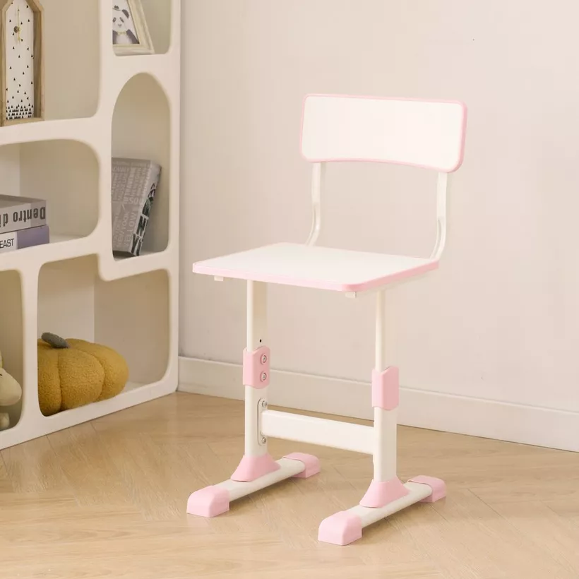 Movo Miller Aldon Height Adjustable Study Desk with Hutch and Chair Set - Image 8