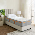iSerenity High Resilience Bonnell Spring Firm Single Mattress - 90x200x28 cm