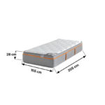 iSerenity High Resilience Bonnell Spring Firm Queen Mattress - 155x205 cm
