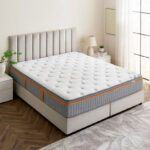 iSerenity High Resilience Bonnell Spring Firm King Mattress - 180x200x28 cm