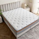 iSerenity High Resilience Bonnell Spring Firm King Mattress - 180x200x28 cm