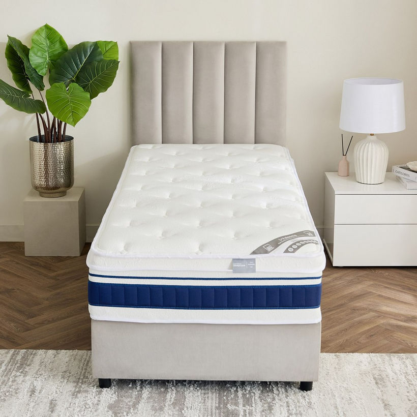 iValencia High Resilience Bonnell Spring Firm Single Mattress - 90x190x30 cm - Image 4
