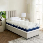 iValencia High Resilience Bonnell Spring Firm Single Mattress - 90x190x30 cm
