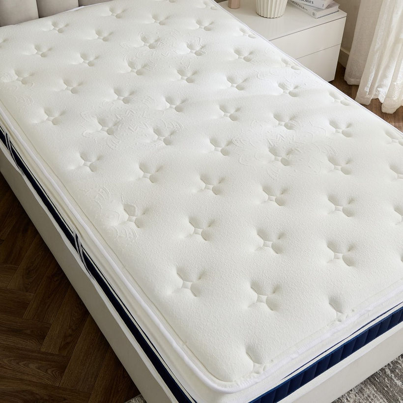 iValencia High Resilience Bonnell Spring Firm Queen Mattress - 160x200x30 cm - Image 6