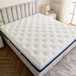 iValencia High Resilience Bonnell Spring Firm King Mattress - 180x210x30 cm
