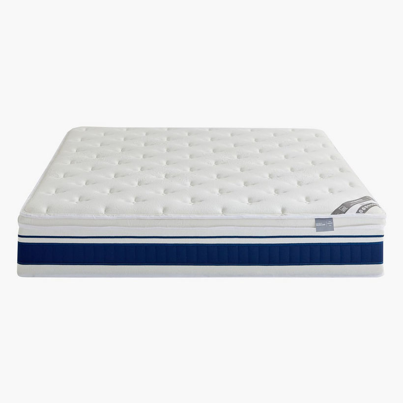 iValencia High Resilience Bonnell Spring Firm Super King Mattress - 200x200x30 cm - Image 12