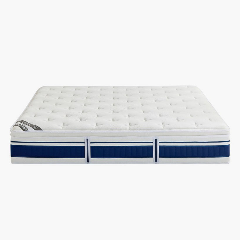 iValencia High Resilience Bonnell Spring Firm Super King Mattress - 200x200x30 cm - Image 13