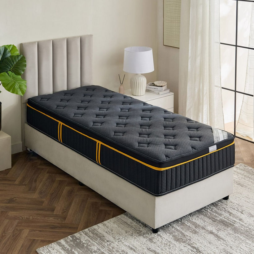 iZenith High Resilience Memory Foam Pocket Spring Single Mattress - 90x200 cm - Image 4