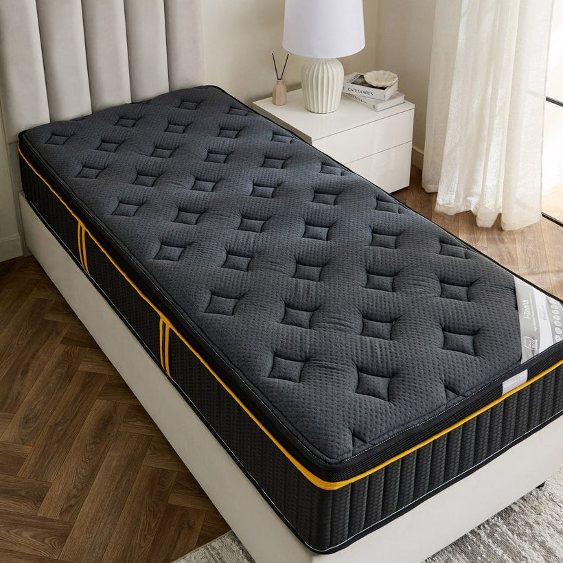 iZenith High Resilience Memory Foam Pocket Spring Single Mattress - 90x200 cm - Image 6