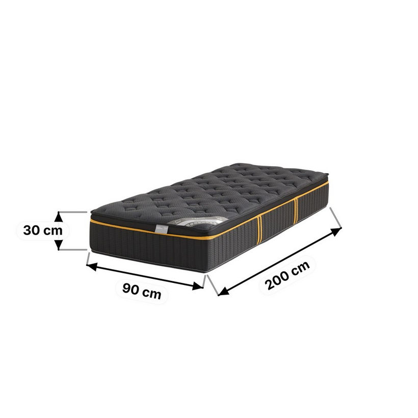 iZenith High Resilience Memory Foam Pocket Spring Single Mattress - 90x200 cm - Image 14