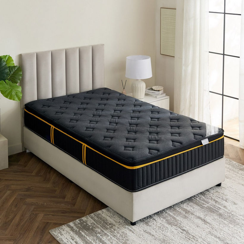 iZenith High Resilience Memory Foam Pocket Spring Queen Mattress - 140x200x30 cm - Image 4