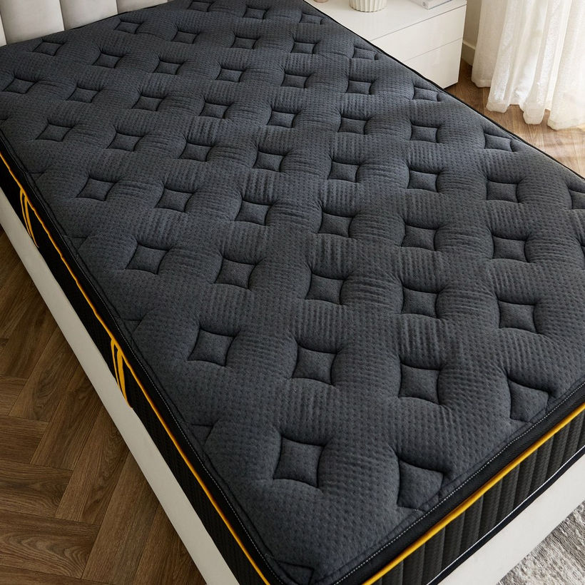 iZenith High Resilience Memory Foam Pocket Spring Queen Mattress - 140x200x30 cm - Image 6