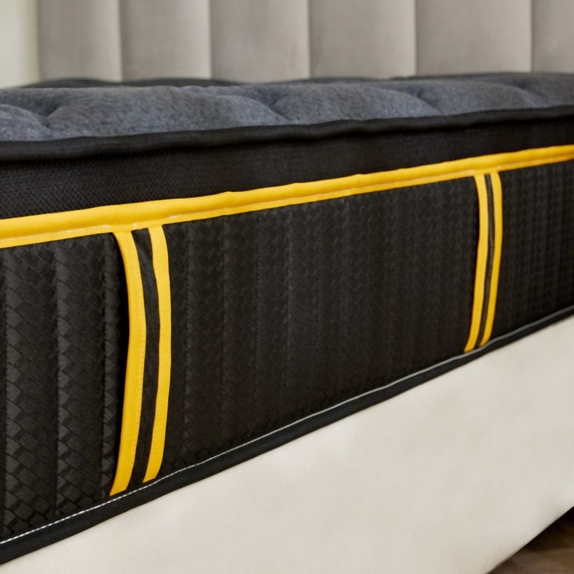 iZenith High Resilience Memory Foam Pocket Spring Queen Mattress - 140x200x30 cm - Image 8