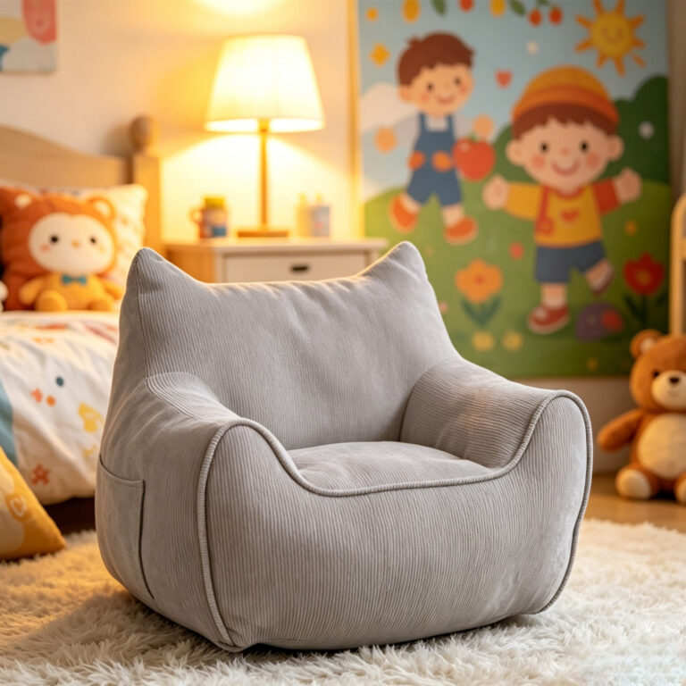Comfy Plush Kids Armchair