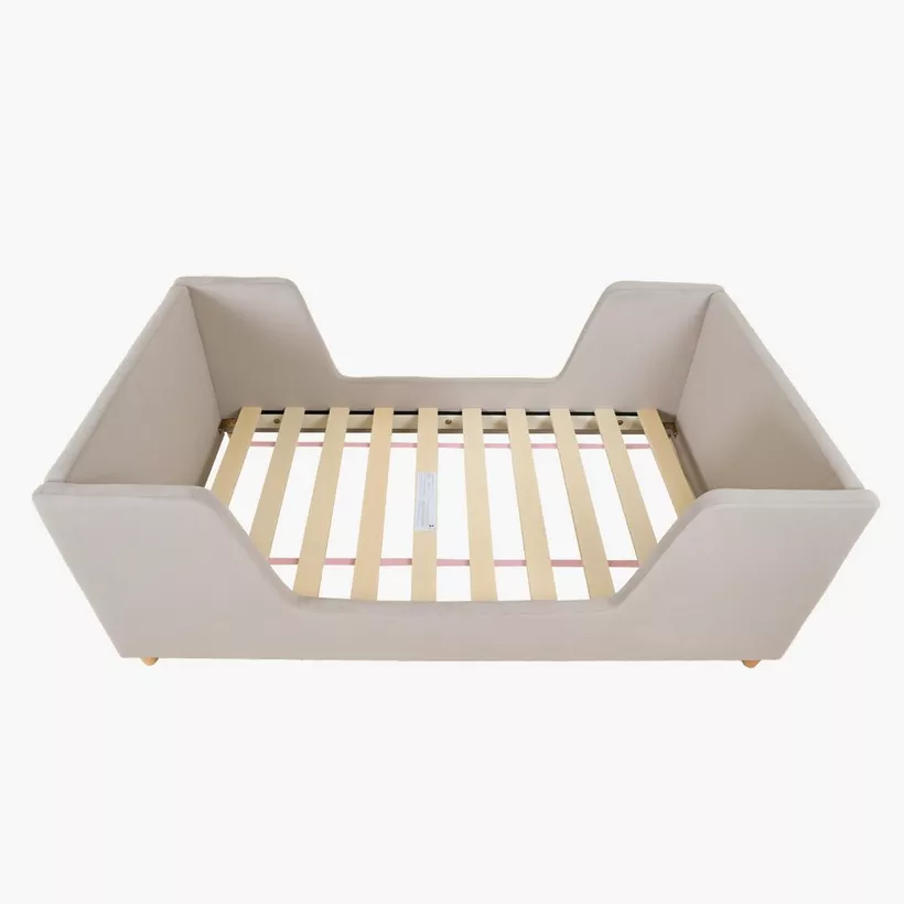 Ivory Juniper Upholstered Toddler Bed - 70x130 cm - Image 8
