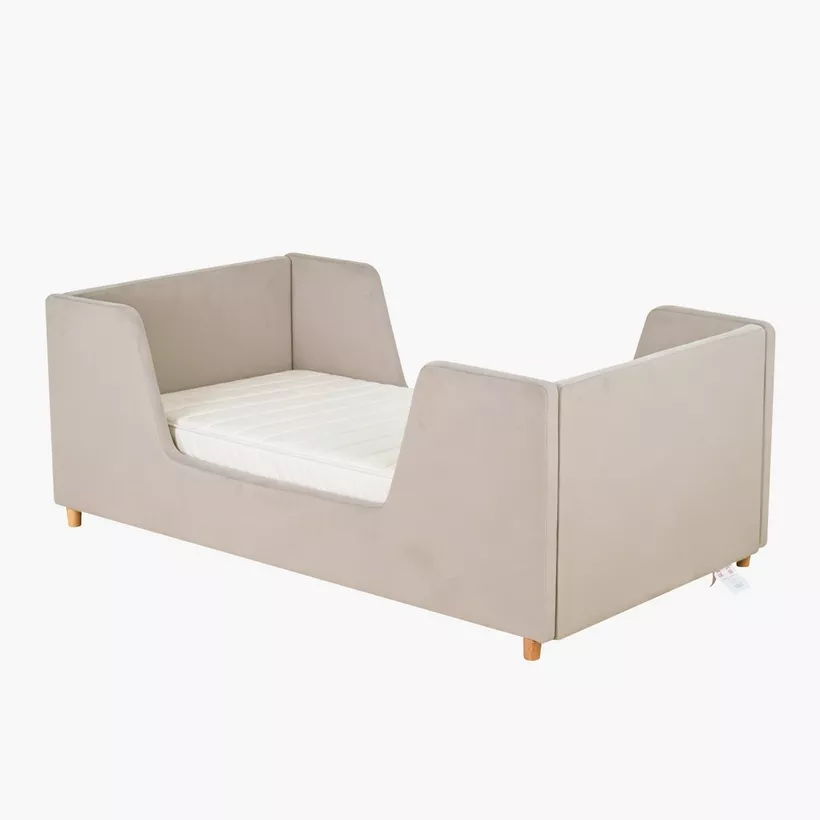 Ivory Juniper Upholstered Toddler Bed - 70x130 cm - Image 9