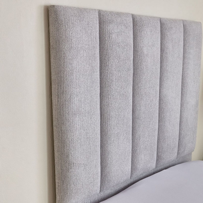 Movo-Bliss Upholstred Hydraulic Single Bed - 90x200 cm - Image 6