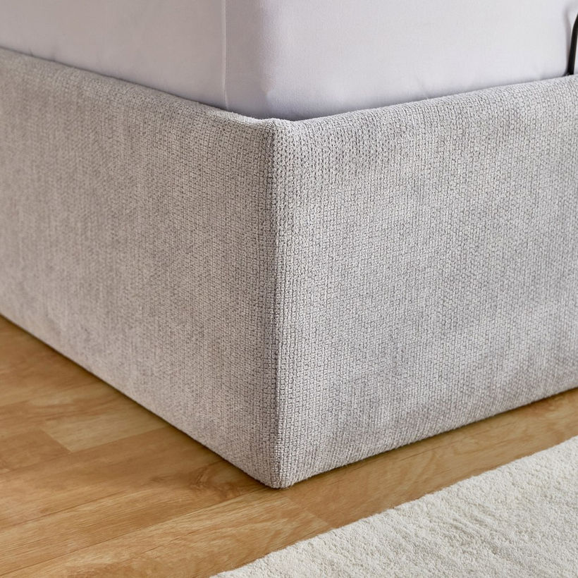 Movo-Bliss Upholstred Hydraulic Single Bed - 90x200 cm - Image 7