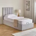 Movo-Bliss Upholstred Hydraulic Single Bed - 90x200 cm - Image 15