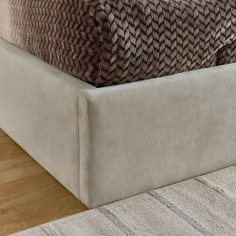 Movo-Fabio Florence Upholstered Hydraulic King Bed - 180x200 cm - Image 7