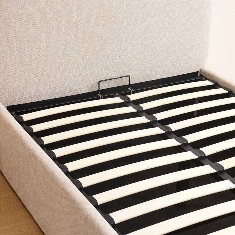 Arches Hydraulic Storage Upholstered Twin Bed - 120x200 cm - Image 6