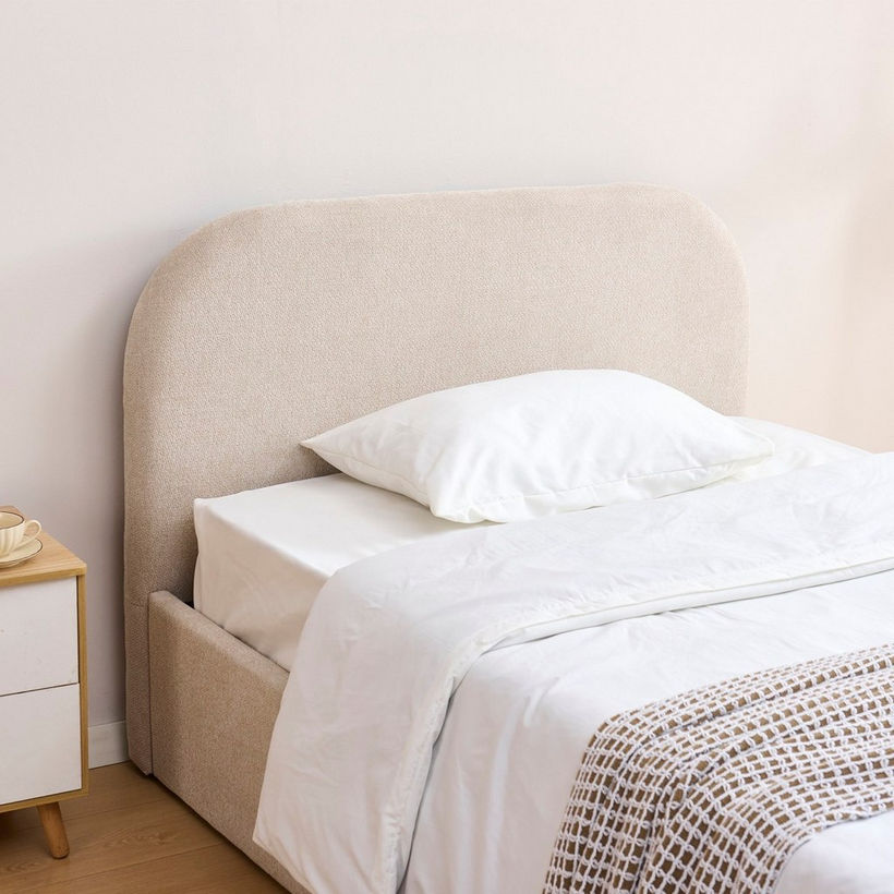 Arches Hydraulic Storage Upholstered Twin Bed - 120x200 cm - Image 7