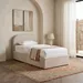 Arches Hydraulic Storage Upholstered Single Bed - 90x200 cm - Image 8