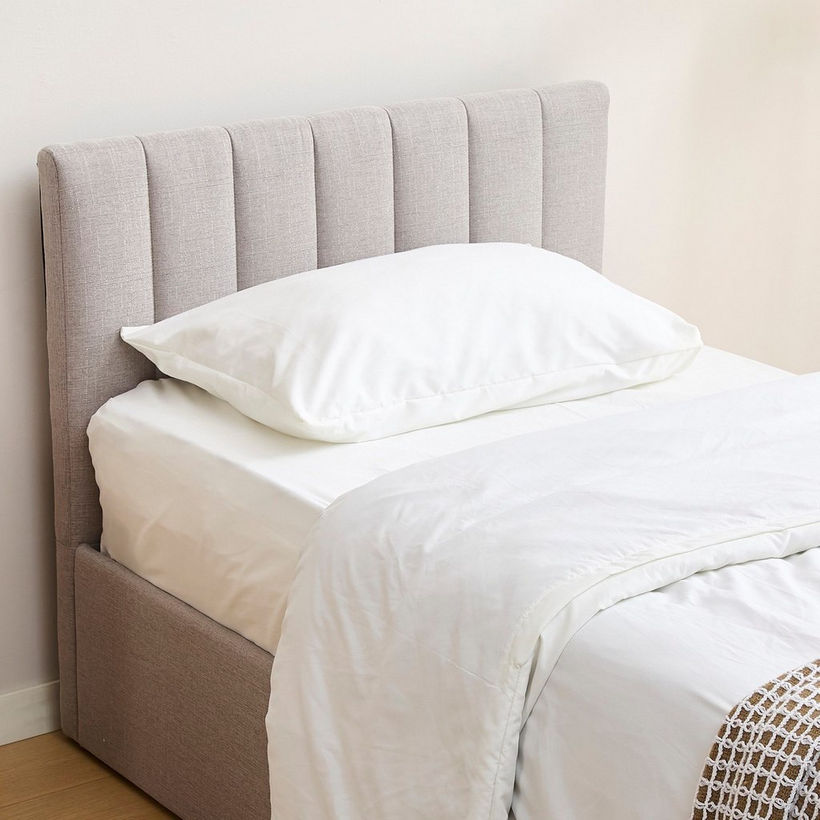 Movo Lasero Hydraulic Storage Upholstered Single Bed - 90x200 cm - Image 6