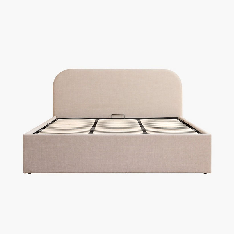 Nordica Callista Hydraulic Storage Upholstered Queen Bed - 160x200 cm - Image 8