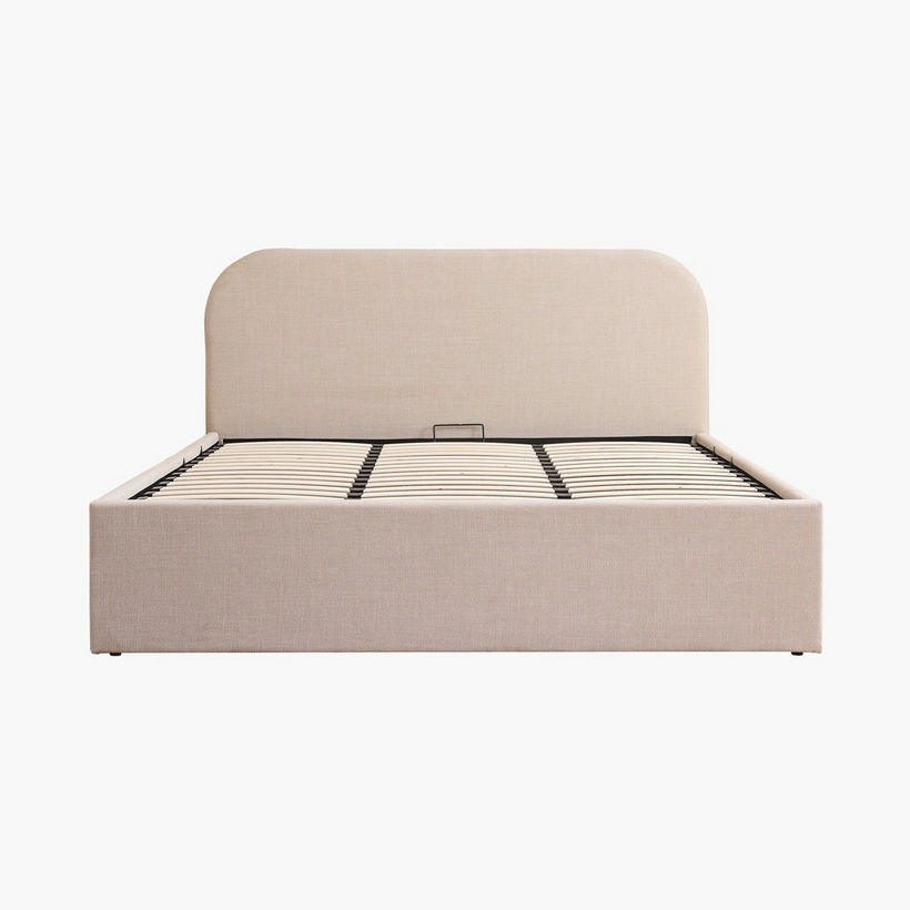 Nordica Callista Hydraulic Storage Upholstered King Bed - 180x200 cm - Image 8