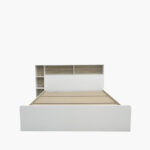 Movo Kulltorp Shelva King Bed with Side Storage - 180x200 cm