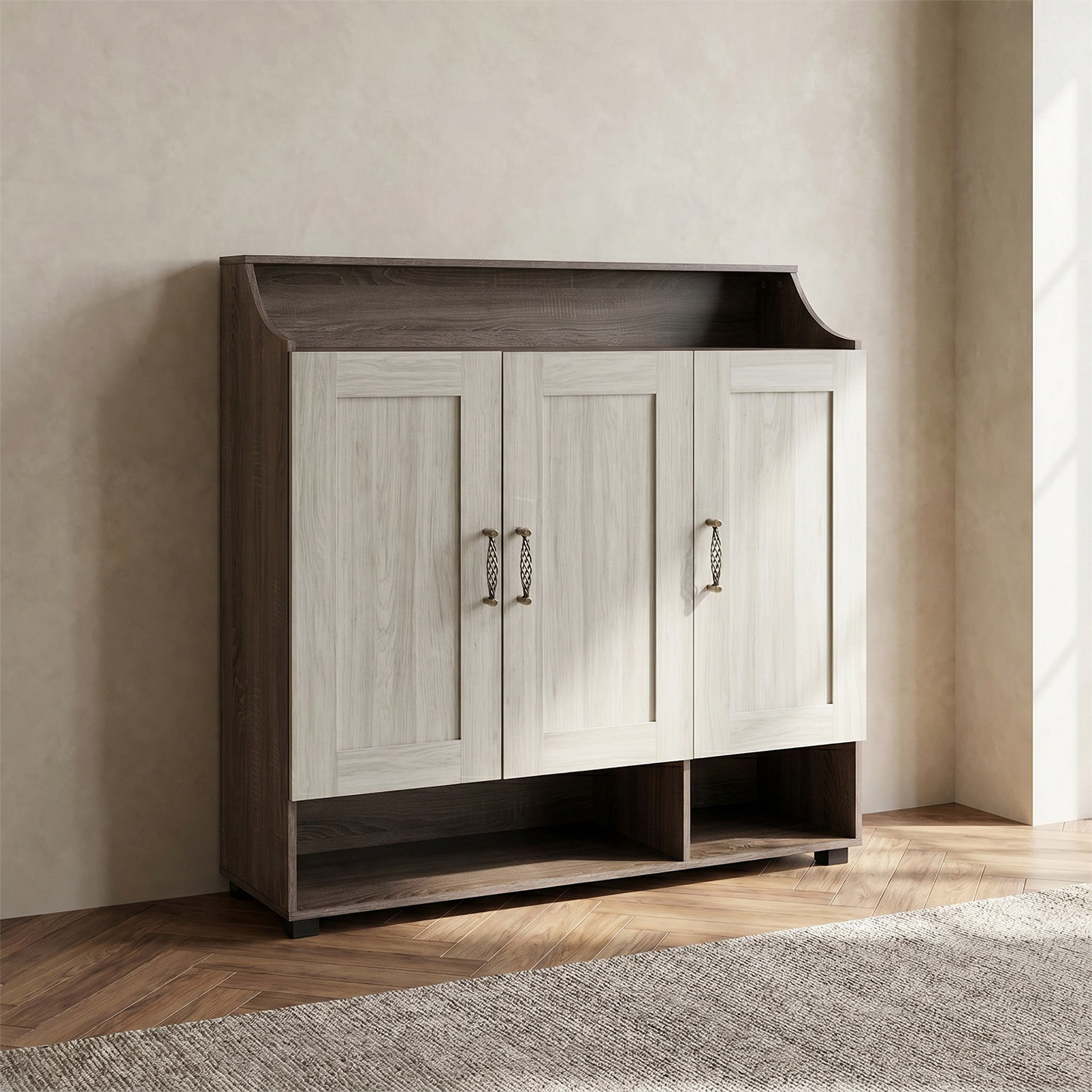 Angelic 26-Pair Shoe Cabinet