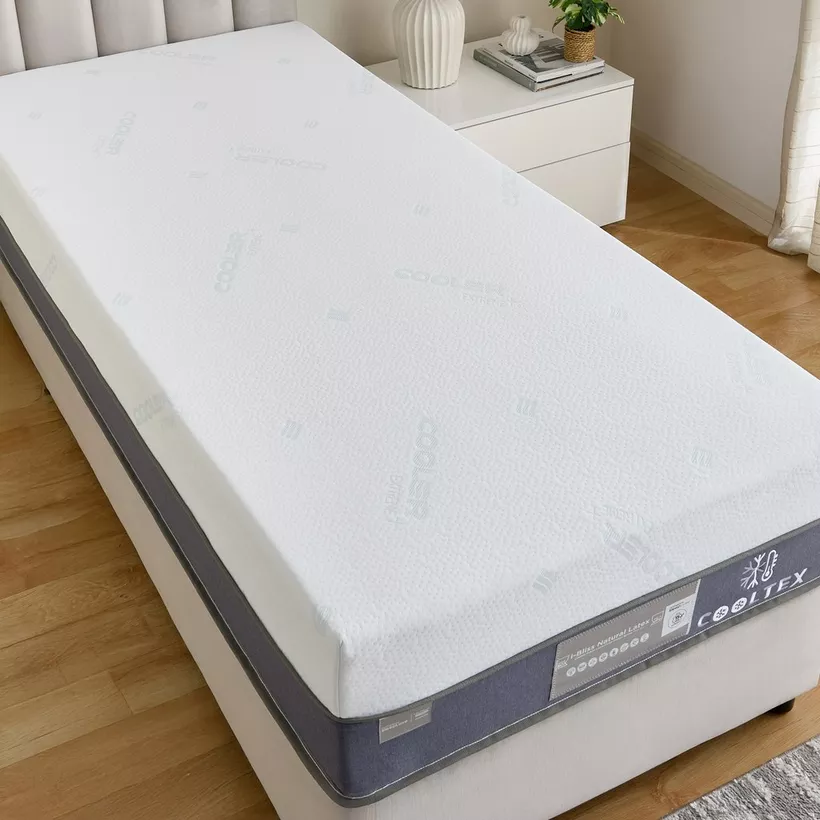 iCooltex Bliss Natural Latex Pocket Spring Single Mattress - 90x190x30 cm - Image 5