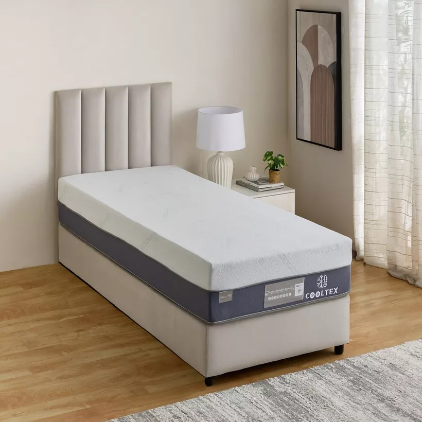 iCooltex Bliss Natural Latex Pocket Spring Single Mattress - 90x190x30 cm - Image 9