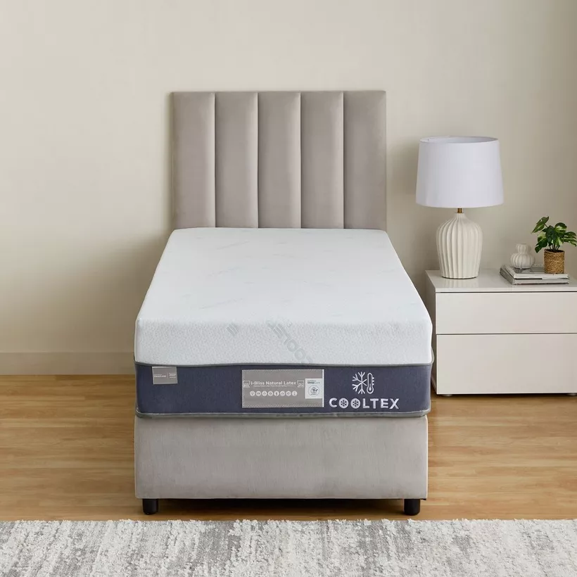 iCooltex Bliss Natural Latex Pocket Spring Single Mattress - 90x200x30 cm - Image 3