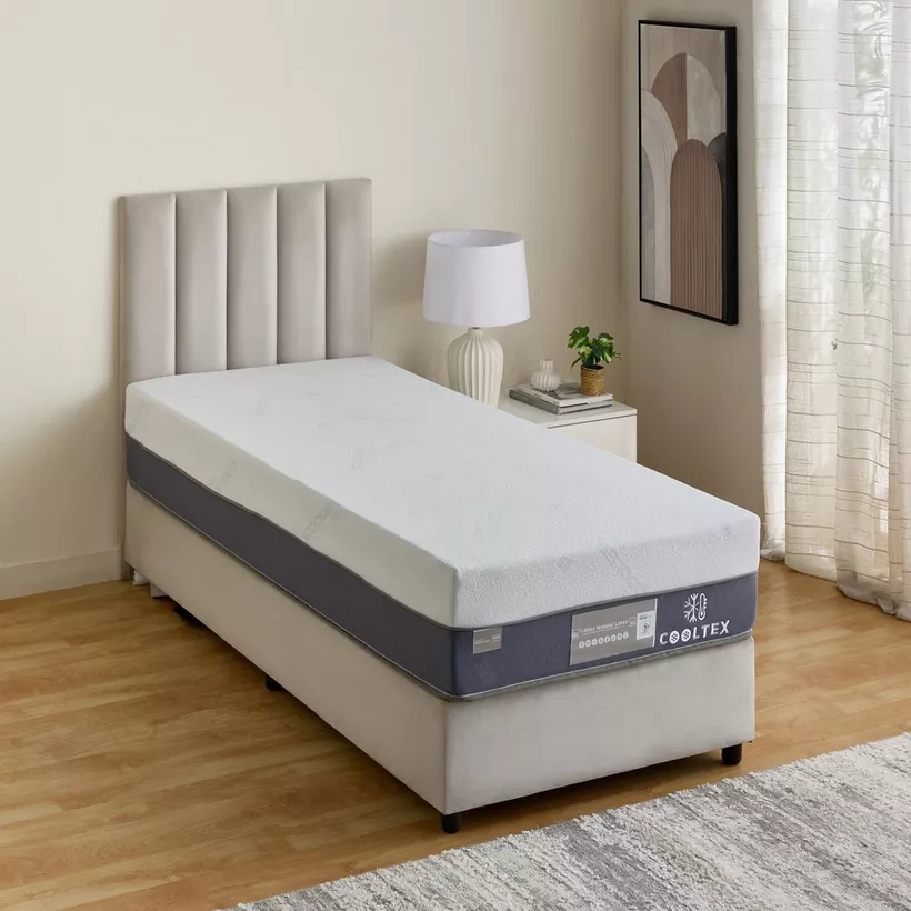 iCooltex Bliss Natural Latex Pocket Spring Single Mattress - 90x200x30 cm - Image 4
