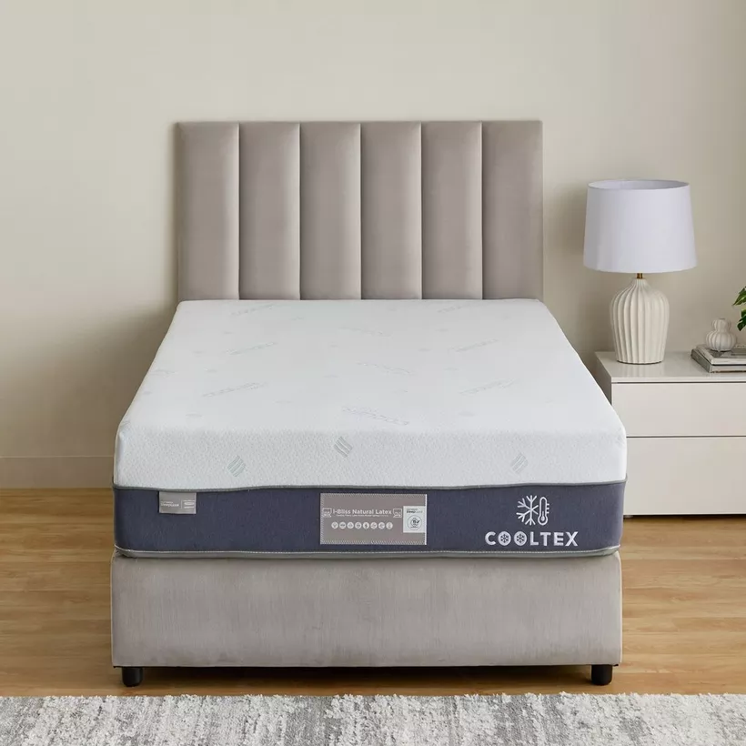 iCooltex Bliss Natural Latex Pocket Spring Queen Mattress - 140x200x30 cm - Image 3