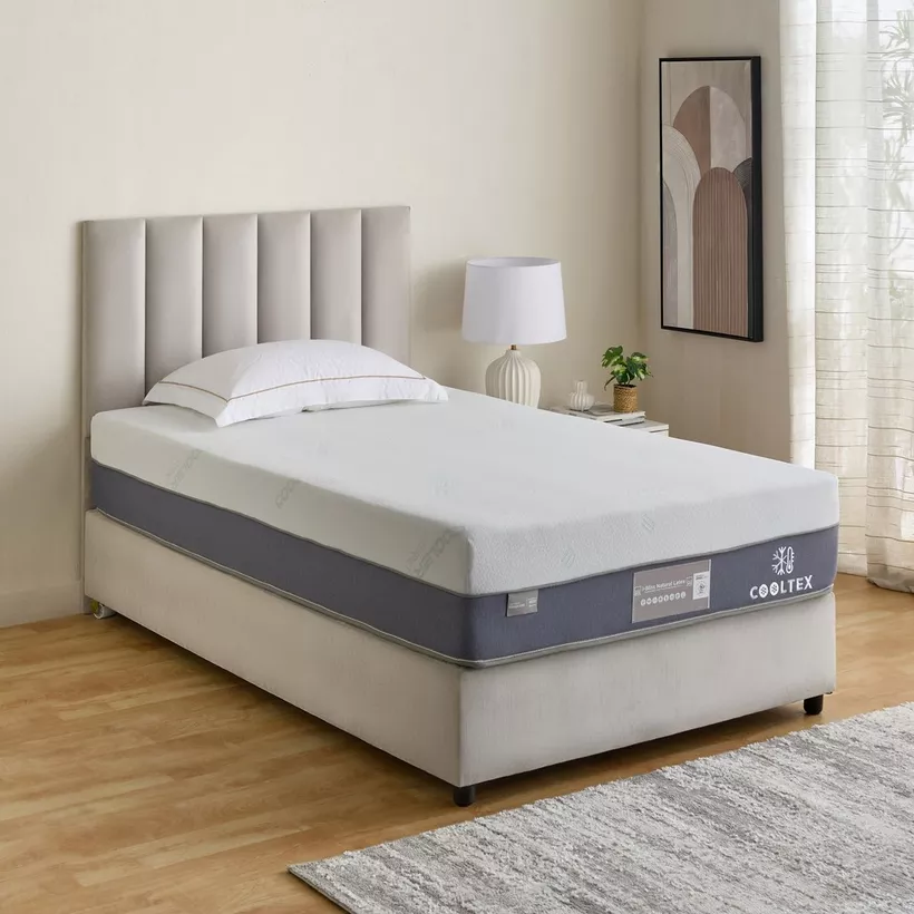 iCooltex Bliss Natural Latex Pocket Spring Queen Mattress - 155x205x30 cm - Image 9