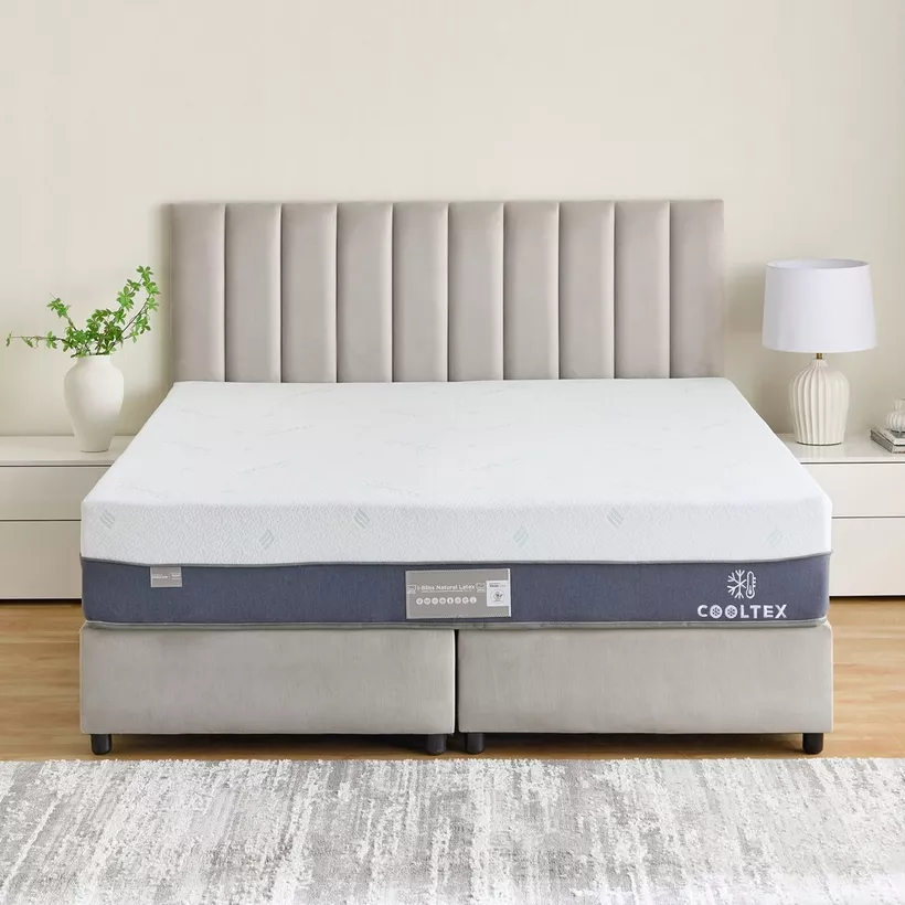 iCooltex Bliss Natural Latex Pocket Spring King Mattress - 180x200x30 cm - Image 3