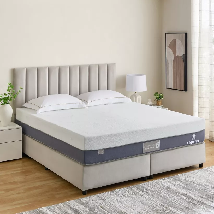 iCooltex Bliss Natural Latex Pocket Spring King Mattress - 180x200x30 cm - Image 9