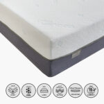 iCooltex Bliss Natural Latex Pocket Spring King Mattress - 180x210x30 cm