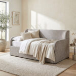 Vienna Upholstered Day Bed with Pull-Out - 90x200 cm